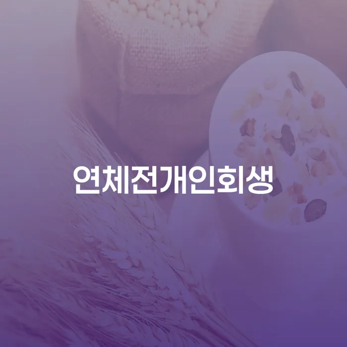 일용직개인회생 개인회생 제도 알아봐야 할 사항